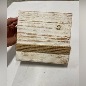 Wooden block for picture